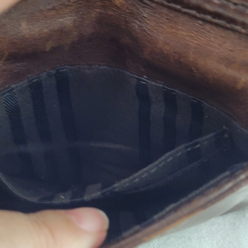 Frye Rich Brown Leather Crossbody Bag - Picture 6 of 7